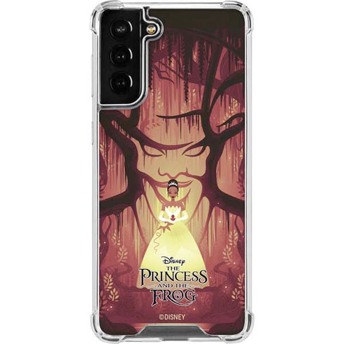 Disney Princess and The Frog Tiana and Dr. Facilier Galaxy S21 FE Clear Case